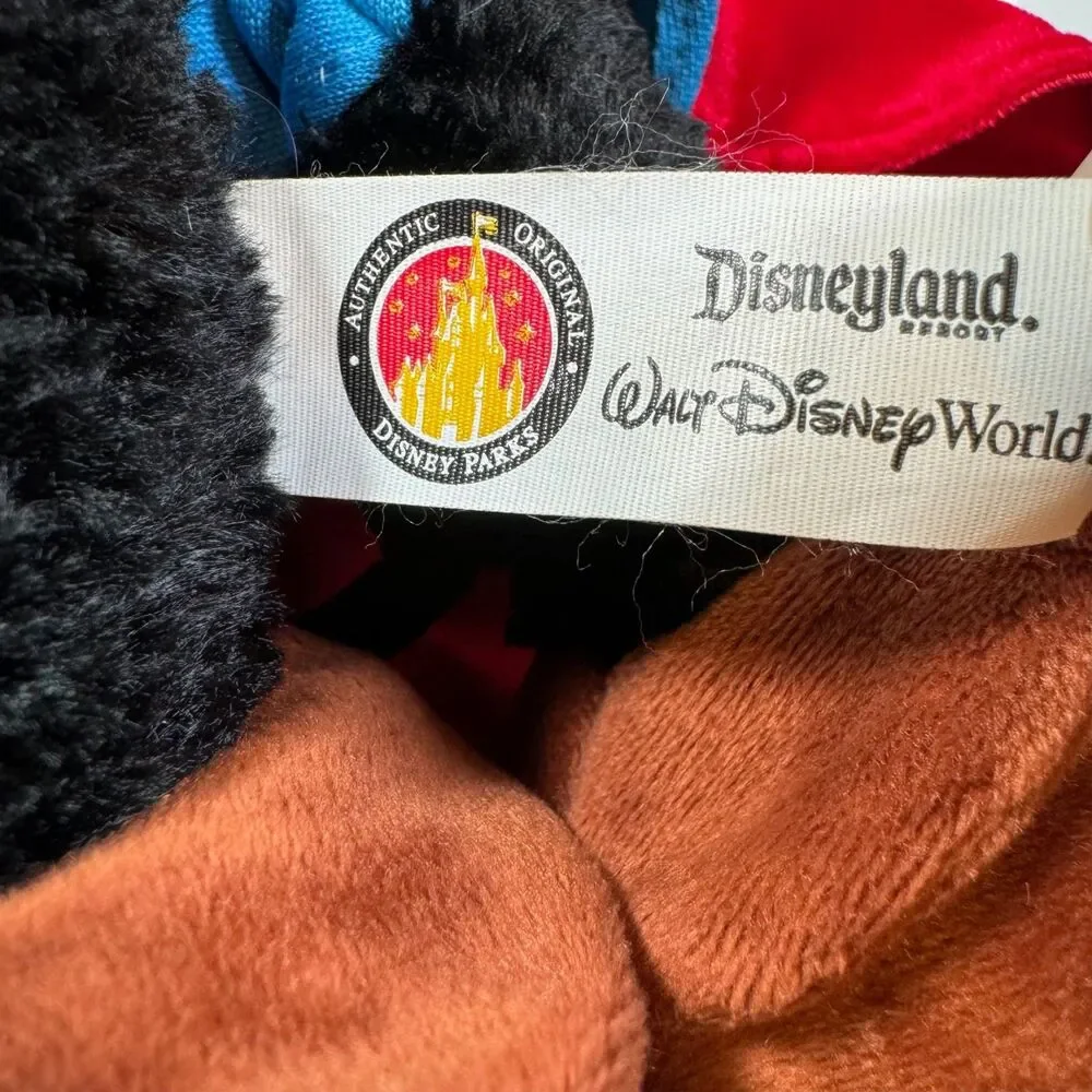 Disneyland Plush Sorcerer Fantasia Mickey Mouse Plush 24” Wizard Toy Walt Disney